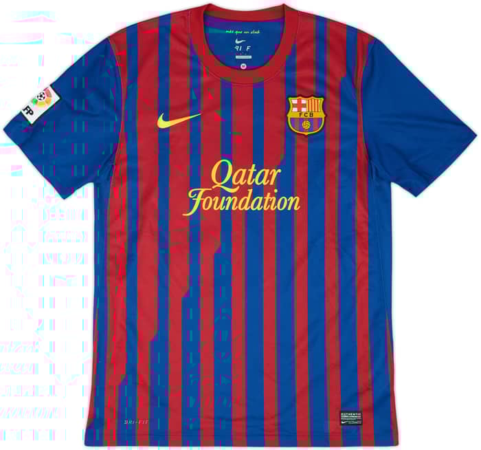 2011-12 Barcelona Home Shirt A.Iniesta #8 - 8/10 - (M)