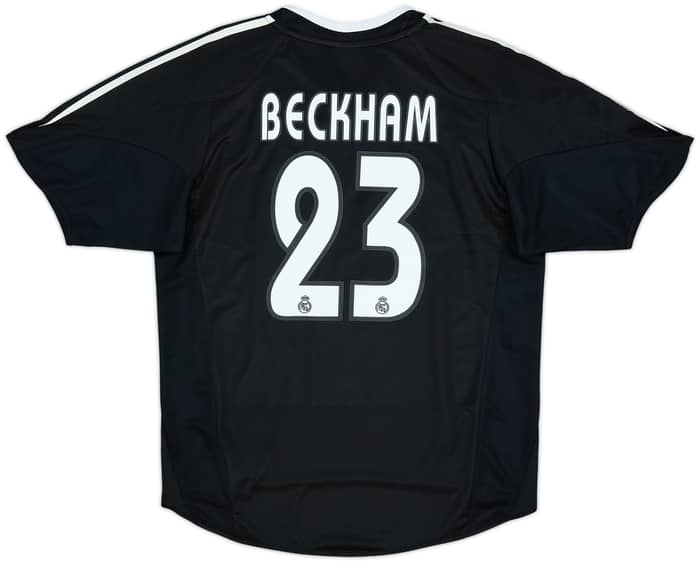 2004-05 Real Madrid Away Shirt Beckham #23 - 10/10 - (S)