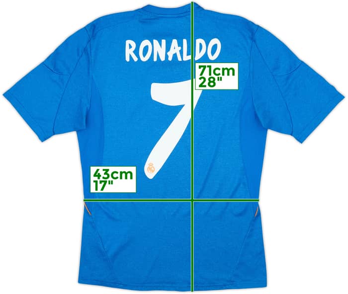 2013-14 Real Madrid Away Shirt Ronaldo #7 - 7/10 - (S)