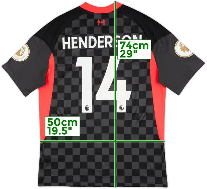 2020-21 Liverpool Third Shirt Henderson #14 - 10/10 - (M)