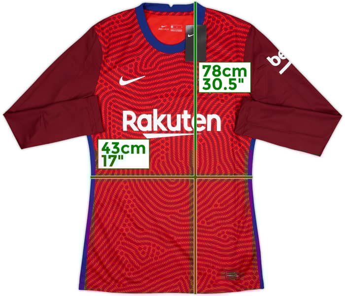 2020-21 Barcelona Authentic GK Shirt (M)