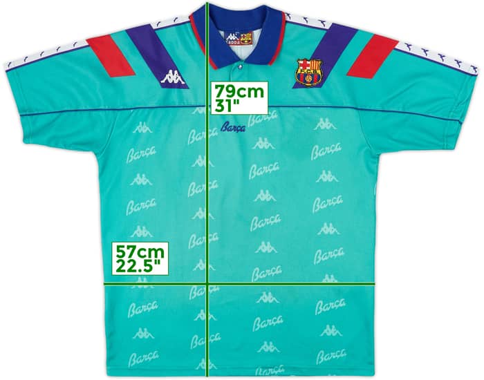 1992-95 Barcelona Away Shirt - 8/10 - (L)