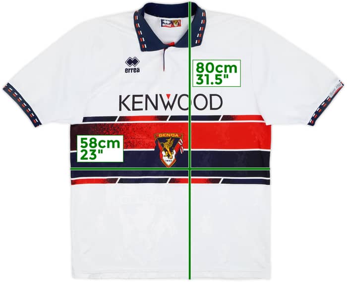 1994-95 Genoa Away Shirt - 9/10 - (L)