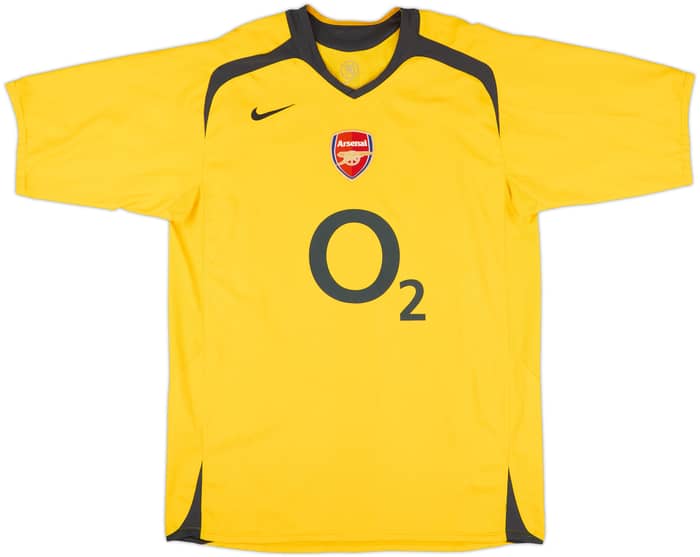 2005-06 Arsenal Away Shirt Henry #14 - 8/10 - (L)