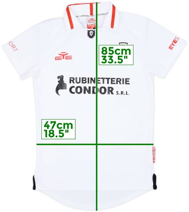 2020-21 Pro Vercelli Home Shirt - 10/10 - (L)