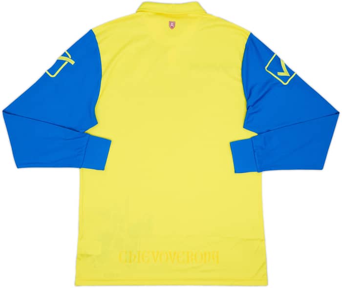 2014-15 Chievo Verona Home L/S Shirt - 8/10 - (L)