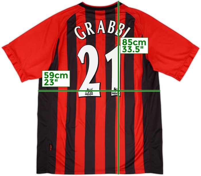 2000-02 Blackburn Away Shirt Grabbi #21 - 8/10 - (XXL)