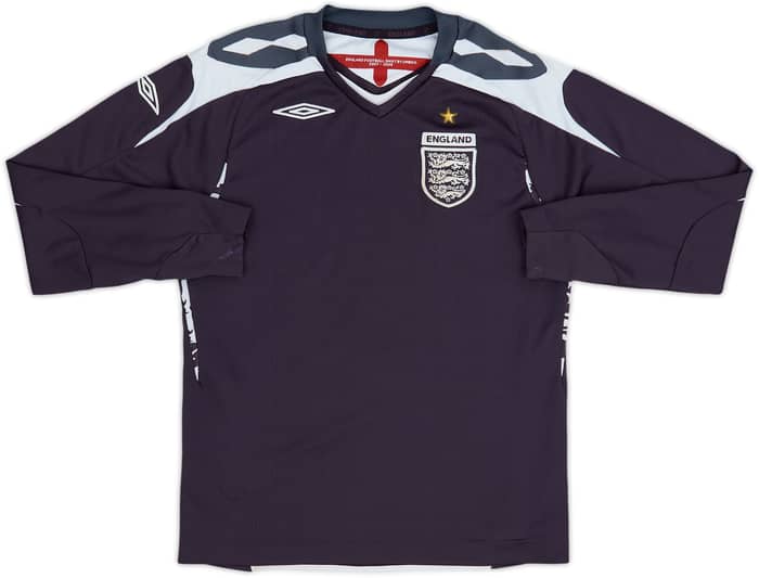 2007-09 England GK Shirt - 6/10 - (M.Boys)