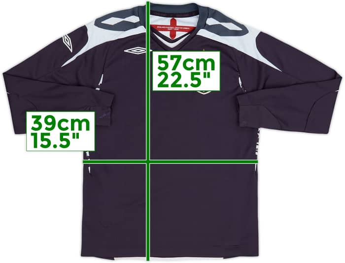 2007-09 England GK Shirt - 6/10 - (M.Boys)
