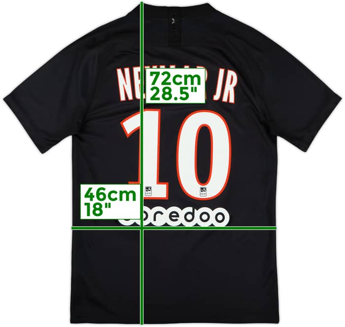 2019-20 Paris Saint-Germain Fourth Shirt Neymar Jr #10 - 9/10 - (S)