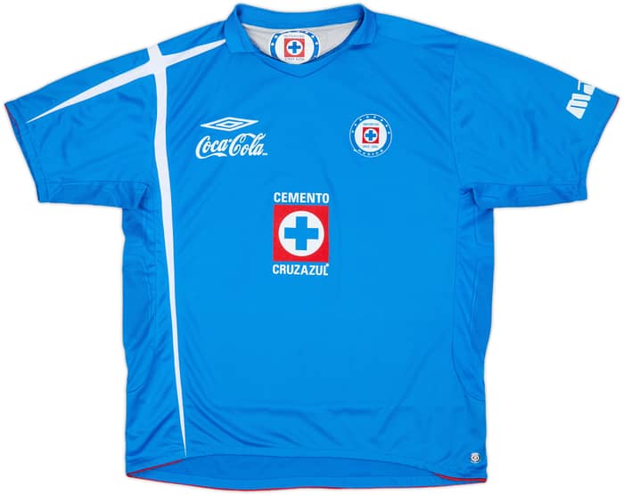 2006-08 Cruz Azul Home Shirt - 9/10 - (L)