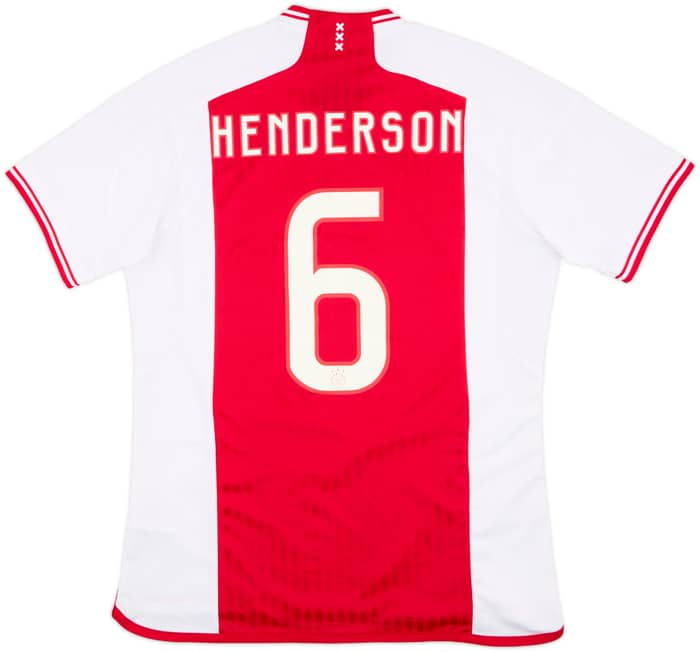 2023-24 Ajax Home Shirt Henderson #6 - 10/10 - (L)