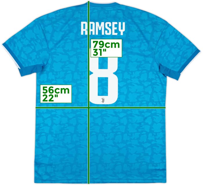 2019-20 Juventus Third Shirt Ramsey #8 - 10/10 - (L)
