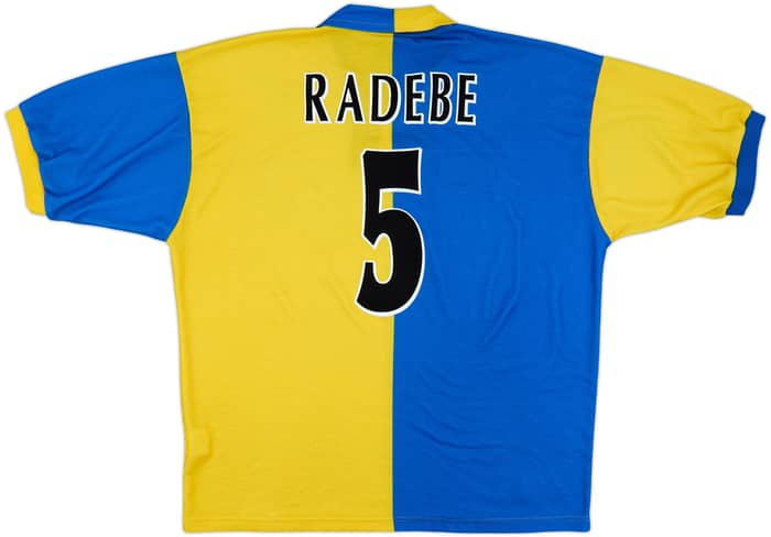 1997-99 Leeds United Away Shirt Radebe #5 - 6/10 - (XL)