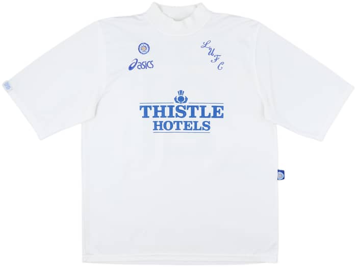 1995-96 Leeds United Home Shirt Yeboah #21 - 7/10 - (XL)