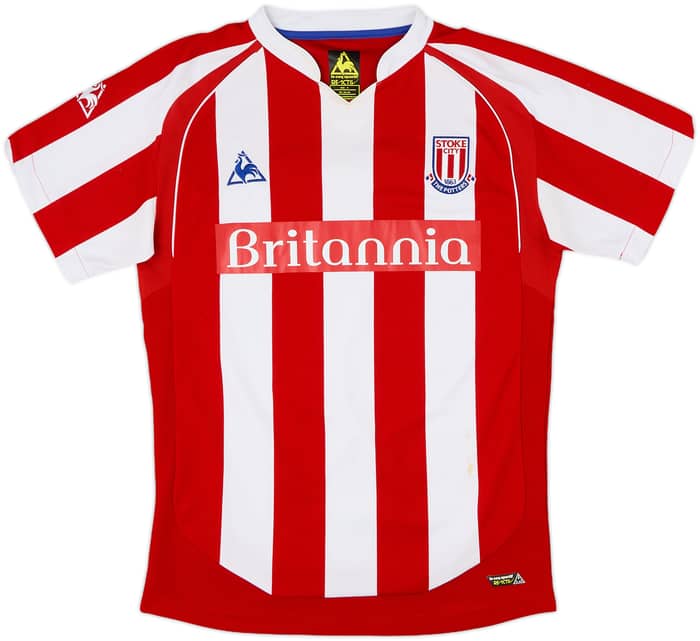 2009-10 Stoke City Home Shirt Delap #24 - 6/10 - (S)