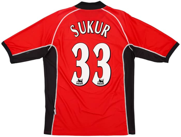 2002-03 Blackburn Away Shirt Sukur #33 - 8/10 - (L)