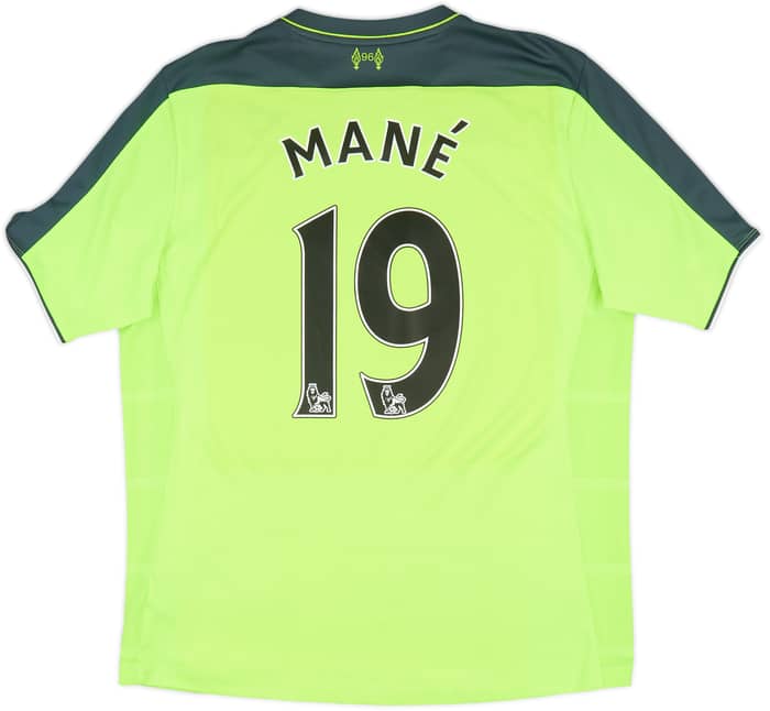 2016-17 Liverpool Third Shirt Mane #19 - 6/10 - (L)