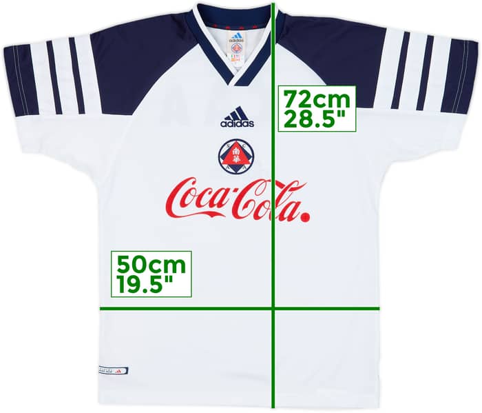 1999-00 South China AA adidas Training Shirt - 8/10 - (S)