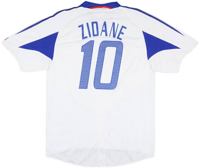 2004-06 France Away Shirt Zidane #10 - 8/10 - (XL)