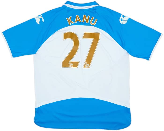 2008-09 Portsmouth Away Shirt Kanu #27 - 6/10 - (XL)