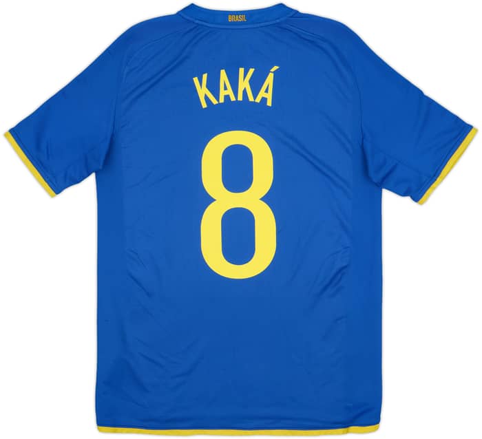 2008-10 Brazil Away Shirt Kaka #8 - 8/10 - (M)