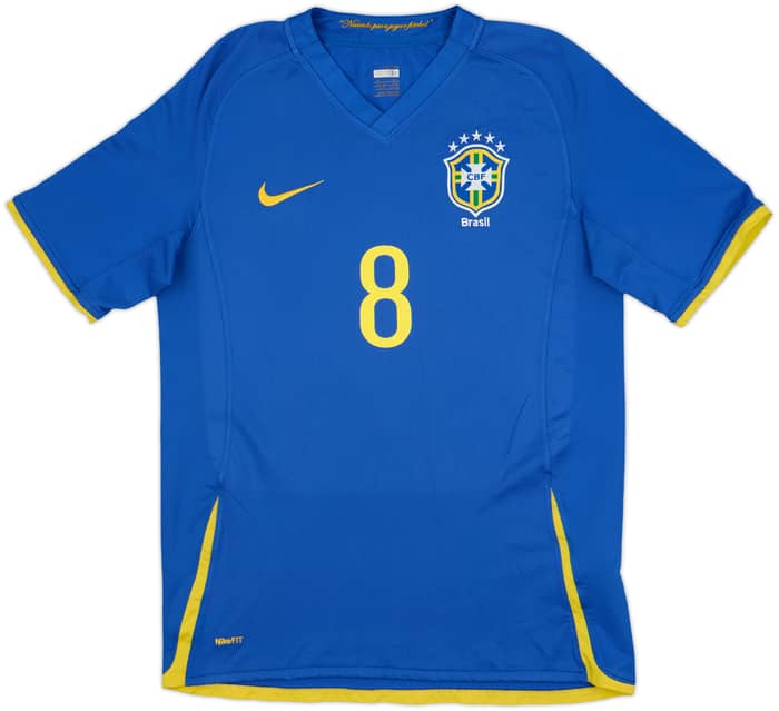 2008-10 Brazil Away Shirt Kaka #8 - 8/10 - (M)