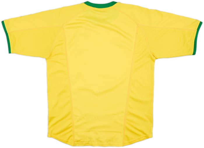 2000-02 Brazil Home Shirt - 5/10 - (XL.Boys)