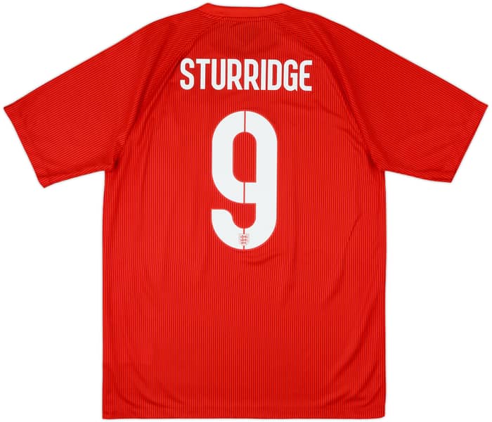 2014-15 England Away Shirt Sturridge #9 - 9/10 - (M)