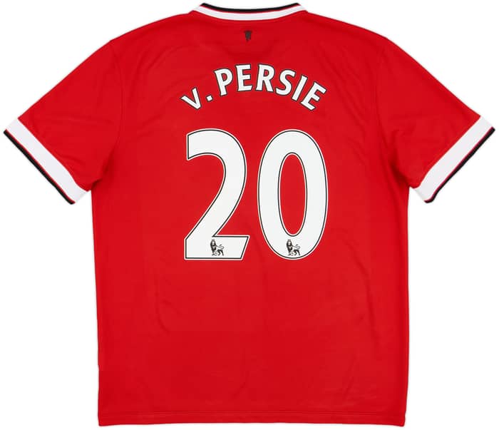 2014-15 Manchester United Home Shirt v.Persie #20 - 6/10 - (L)