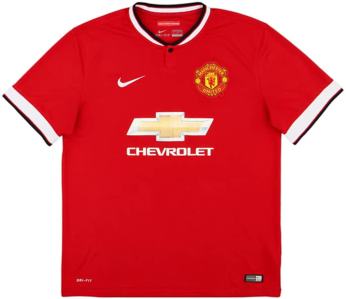 2014-15 Manchester United Home Shirt v.Persie #20 - 6/10 - (L)