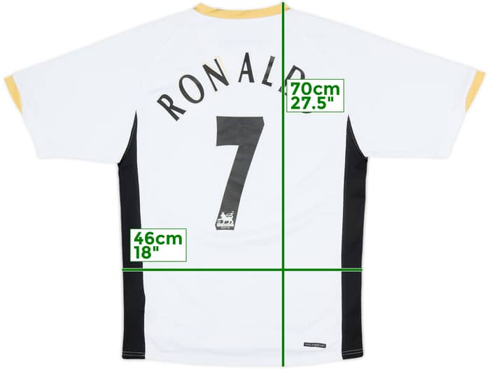 2006-08 Manchester United Away Shirt Ronaldo #7 - 6/10 - (S)