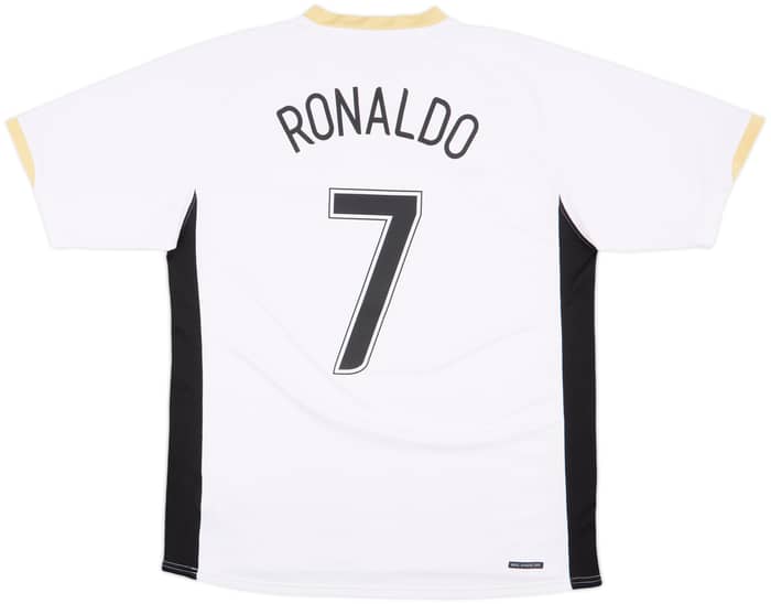2006-08 Manchester United Away Shirt Ronaldo #7 - 8/10 - (L)