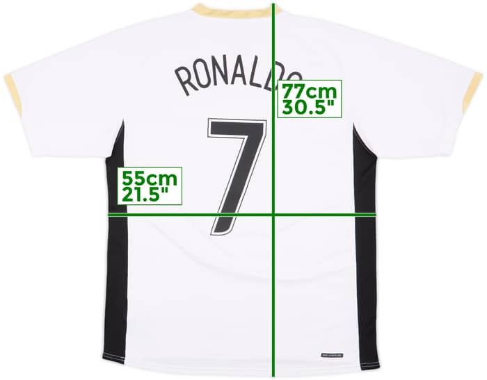 2006-08 Manchester United Away Shirt Ronaldo #7 - 8/10 - (L)