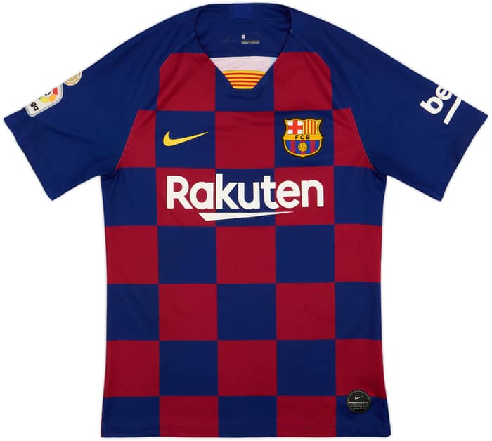 2019-20 Barcelona Home Shirt Messi #10 - 9/10 - (S)