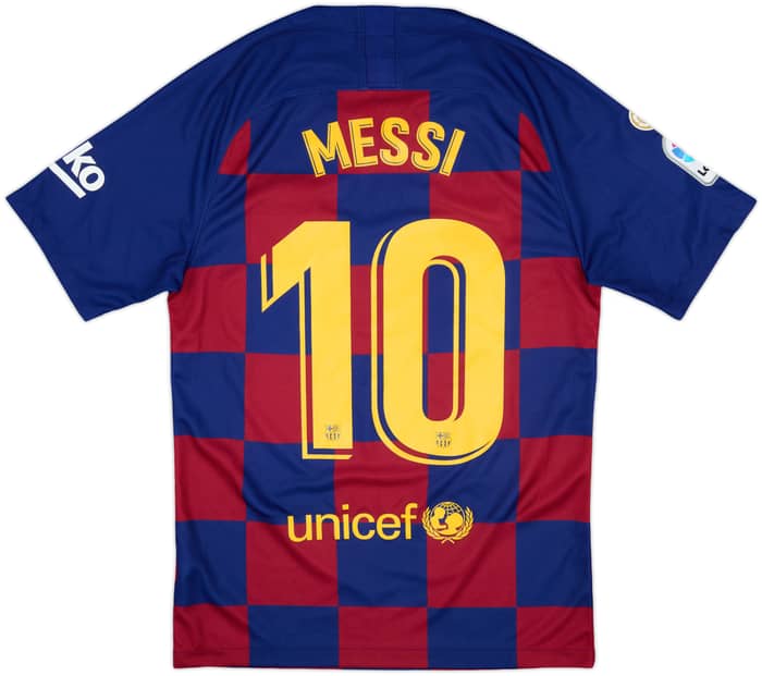 2019-20 Barcelona Home Shirt Messi #10 - 10/10 - (S)