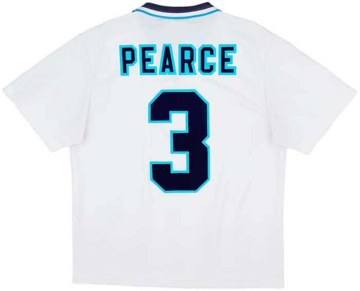 1995-97 England Home Shirt Pearce #3 - 7/10 - (L)