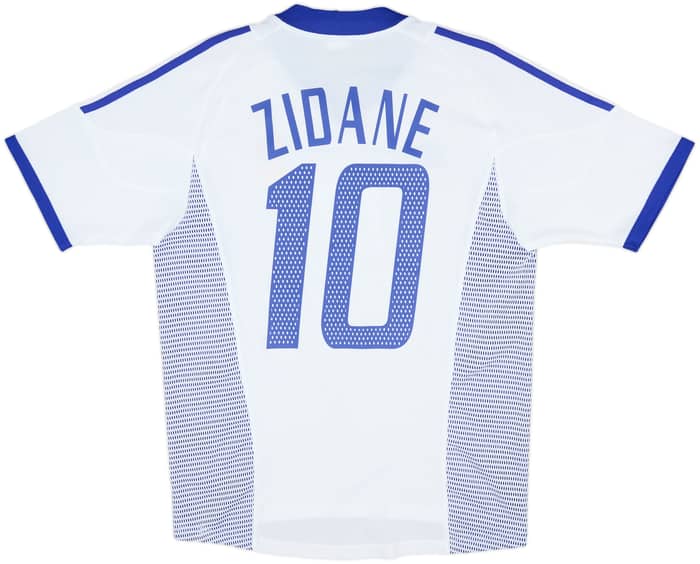 2002-04 France Away Shirt Zidane #10 - 7/10 - (S)