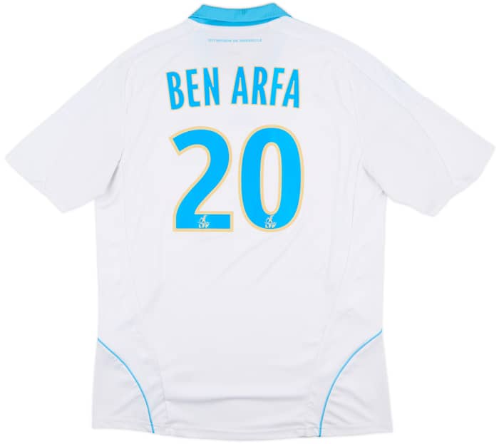 2008-09 Olympique Marseille Home Shirt Ben Arfa #20 - 8/10 - (L)