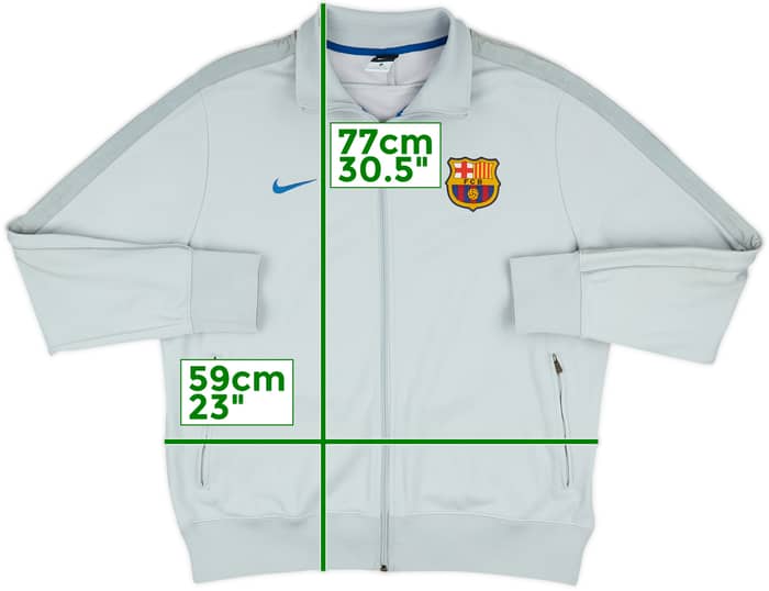2011-12 Barcelona Nike Track Jacket - 9/10 - (XL)