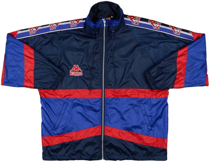 1995-97 Barcelona Kappa Hooded Rain Jacket - 10/10 - (XL)