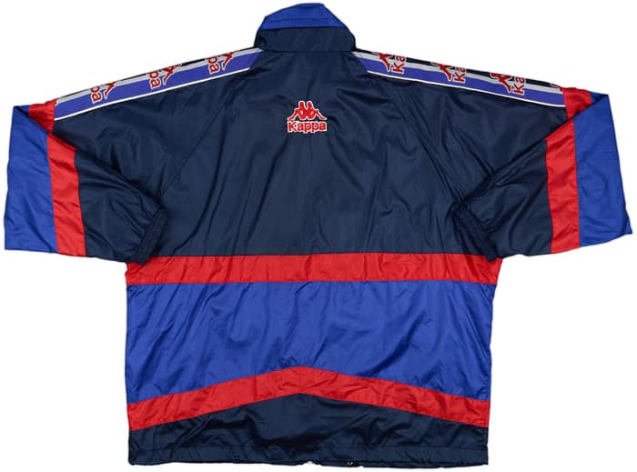 1995-97 Barcelona Kappa Hooded Rain Jacket - 10/10 - (XL)