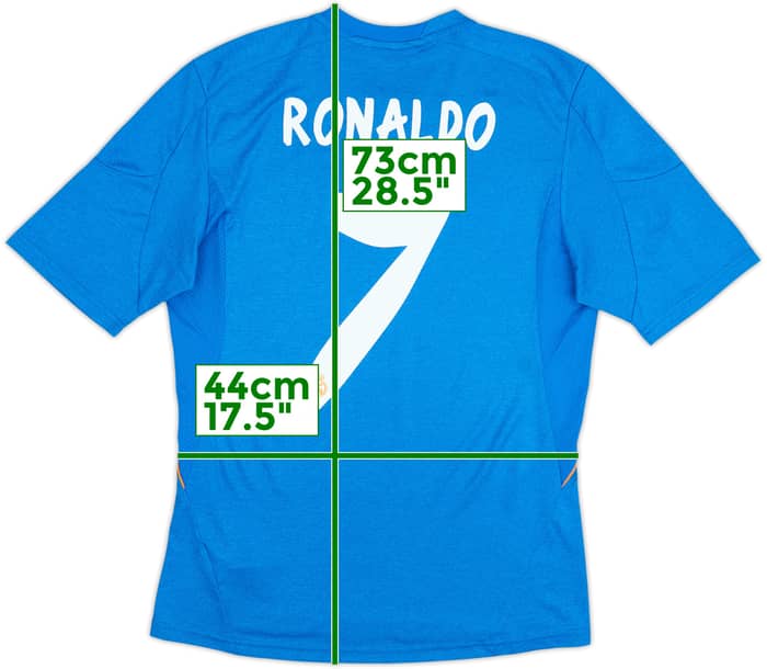 2013-14 Real Madrid Camiseta Visitante Ronaldo #7 - 8/10 - (S)