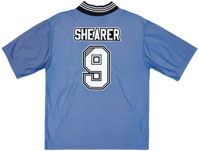1996-97 Newcastle Away Shirt Shearer #9 - 8/10 - (L)