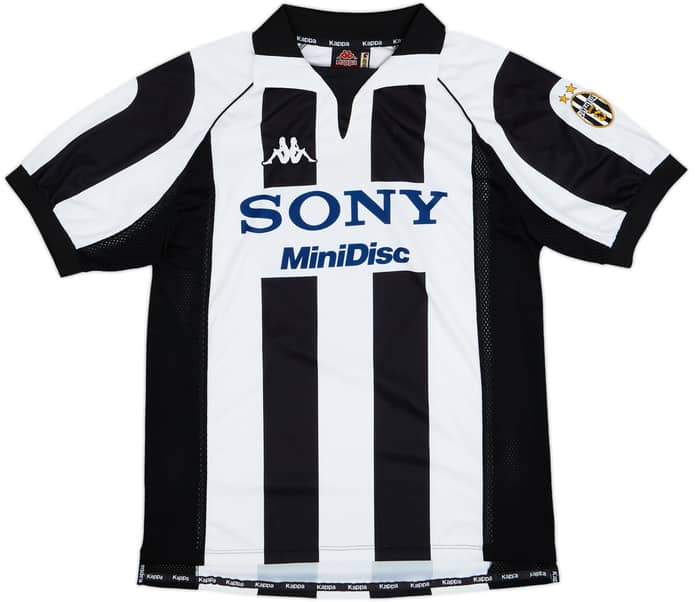 1997-98 Juventus Centenary Home Shirt Zidane #21 - 8/10 - (L)