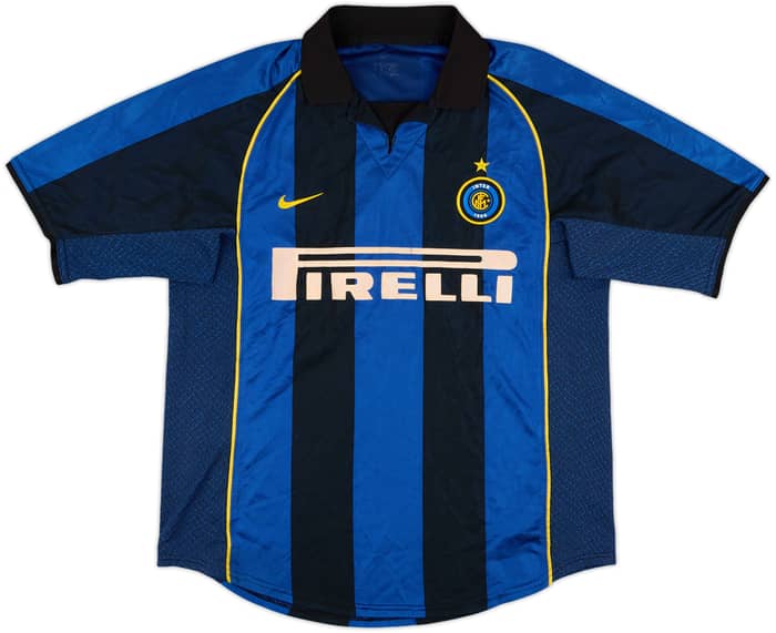 2001-02 Inter Milan Home Shirt Ronaldo #9 - 5/10 - (M)