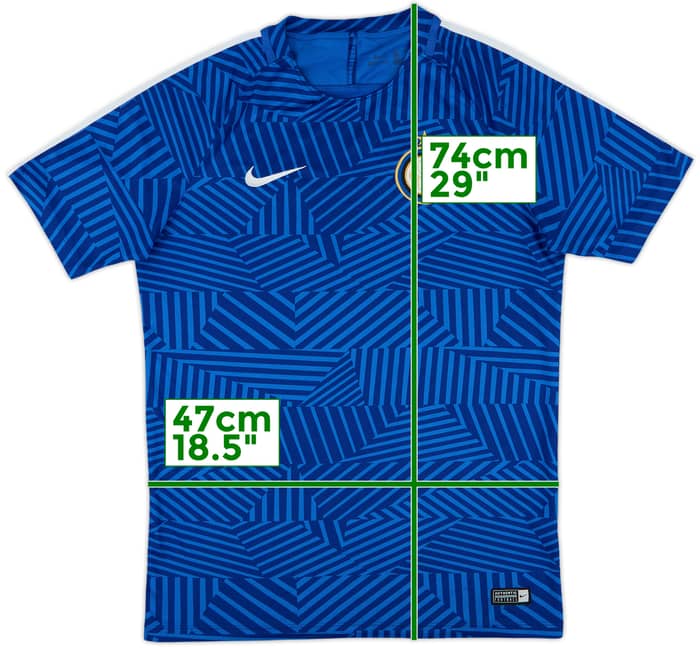 2016-17 Inter Milan Nike Training Shirt - 8/10 - (L)