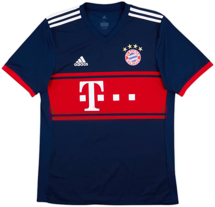 2017-18 Bayern Munich Away Shirt Lewandowski #9 - 7/10 - (M)