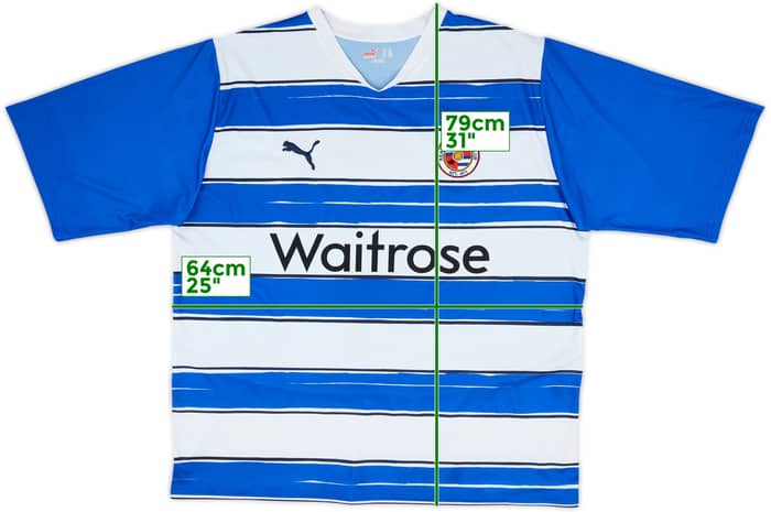2013-14 Reading Home Shirt - 8/10 - (3XL)