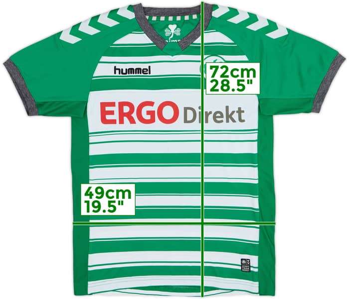 2013-14 Greuther Furth Home Shirt - 6/10 - (S)